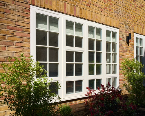 Bay casements onto the garden